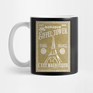 paris france eiffel tower Mug